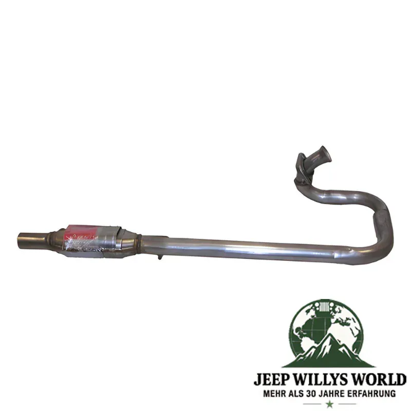 Hosenrohr, Flammrohr mit Katalysator für 4,0L Motor. Jeep Wrangler TJ (1996-23.01.2000).