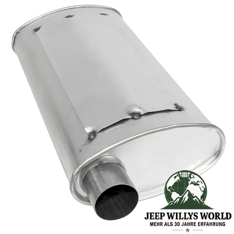 Endtopf MSL Maximum 2,25" 2,5L 4,0L Jeep Wrangler TJ 96-00