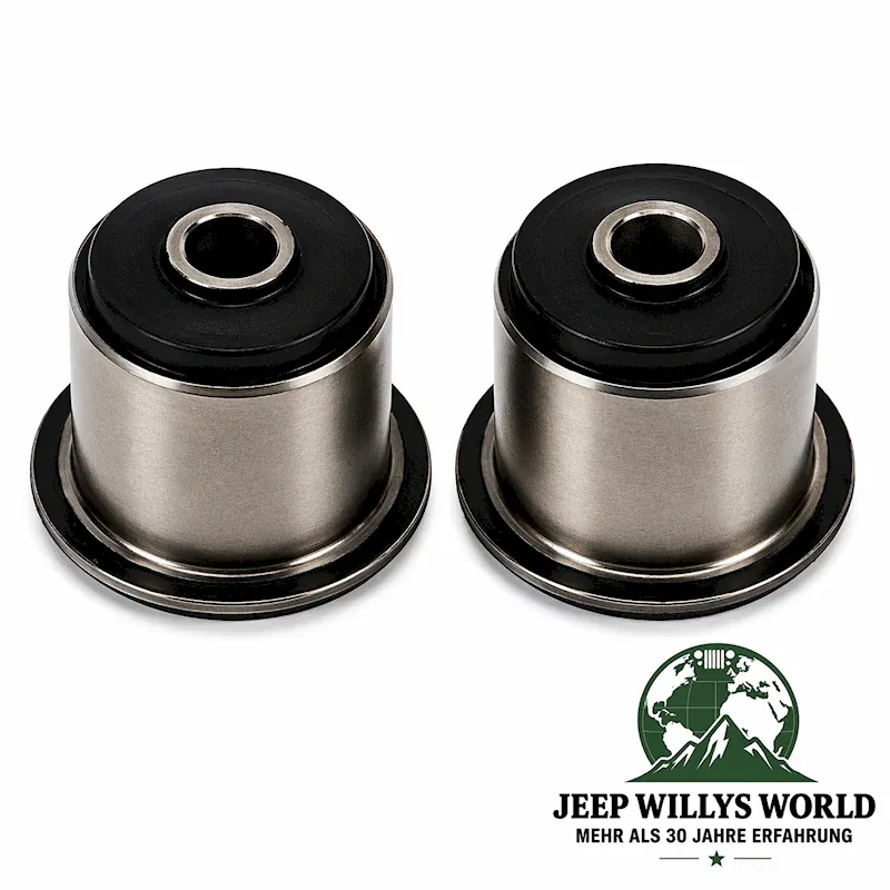 Längslenkerbuchsen Paar Oben vorne oder hinten Jeep Wrangler + Cherokee + Grand Cherokee 84-06