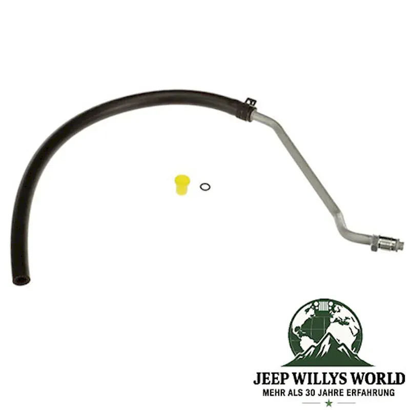 Power Steering Return Hose 2.4 + 4.0 L Jeep Wrangler 03-06