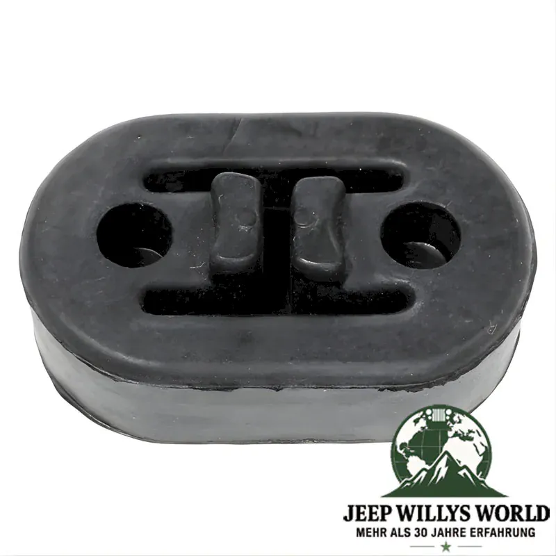 Auspuffgummi, Halter für 4,0L, 5,2L und 5,9L Benzin Motor. Jeep Grand Cherokee ZJ / ZG (1996-1998).