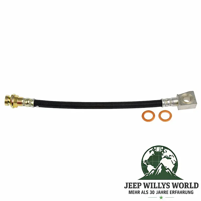 Brake Hose Rear Left Jeep Wrangler 03-06