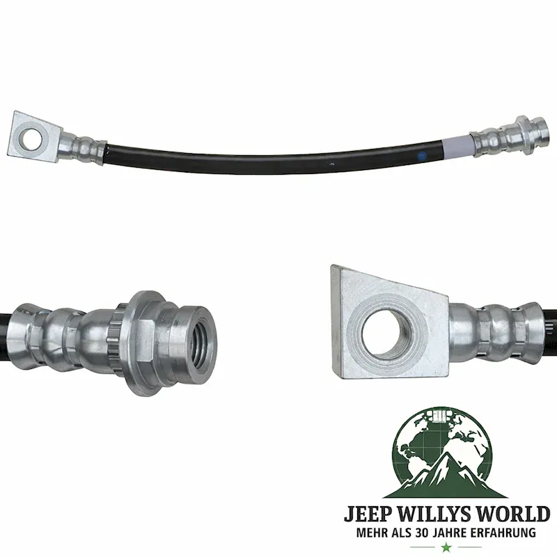 Brake Hose Rear Left Jeep Wrangler 03-06