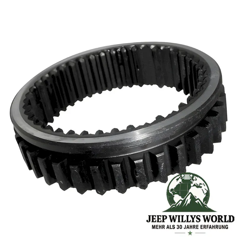 Synchronkörper Schiebemuffe für ersten (1.) und zweiten (2.) Gang für AX15 Schaltgetriebe. Jeep Cherokee XJ / Wrangler YJ / TJ / Grand Cherokee ZJ / Comanche MJ (1987-1999).