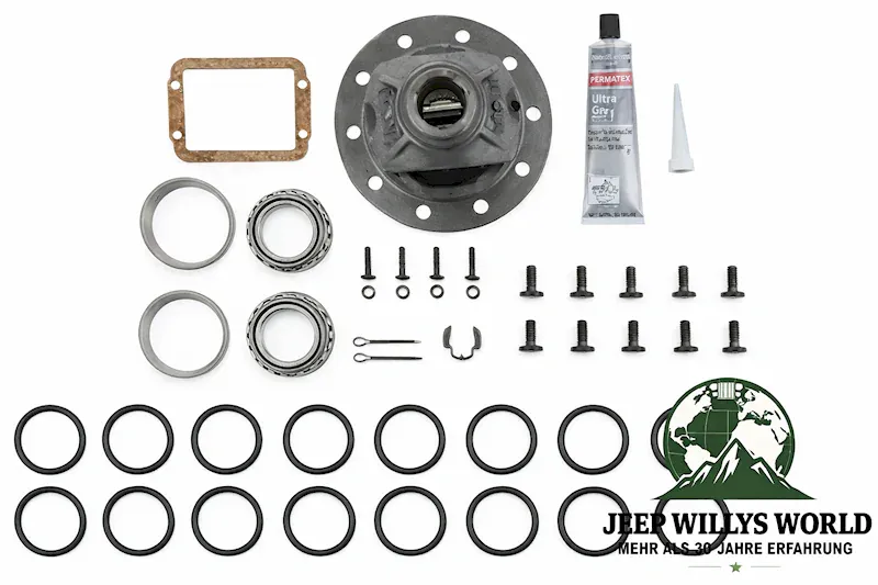 Differentialkorb Set Dana 30 Ratio 3.07 + 3.55 Jeep Wrangler + Cherokee + Grand Cherokee 90-06