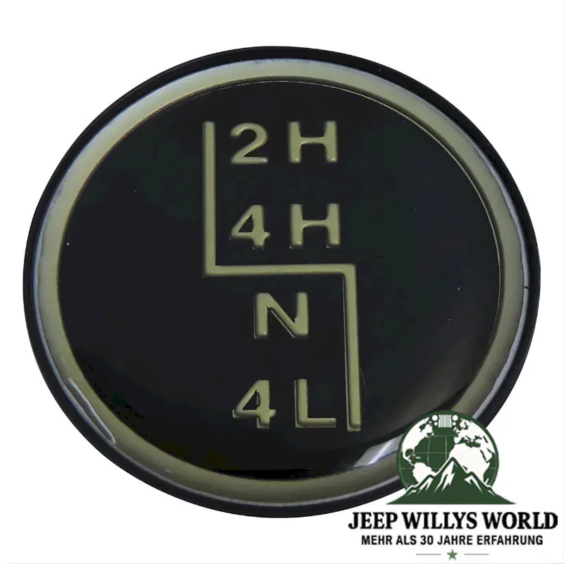 Shift Lever Pattern Insert for NP231 Transfer Case. Jeep Wrangler YJ (1987-1995).