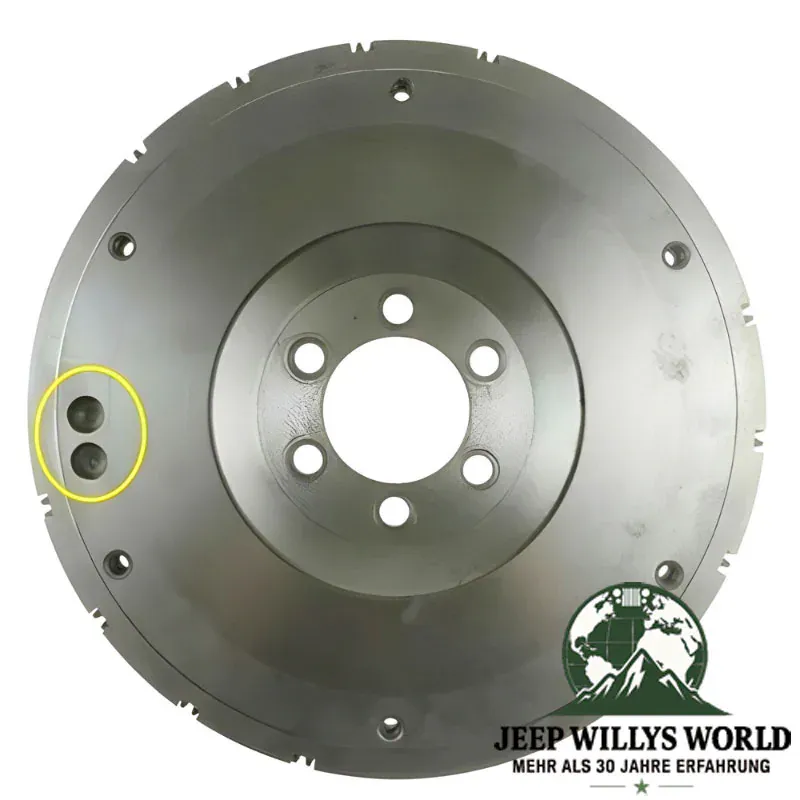 Schwungscheibe und Starterkranz für AX15 NV350 Schaltgetriebe 4.0L Motor Jeep Cherokee XJ / Wrangler YJ / TJ / Grand Cherokee ZJ (91-04).