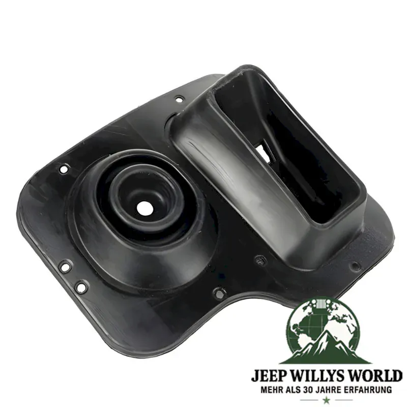 Double Shifter Boot (inner) BA10/5 AX4 AX5 AX15 Transmission Jeep Wrangler YJ (87-95), pictured from the side.