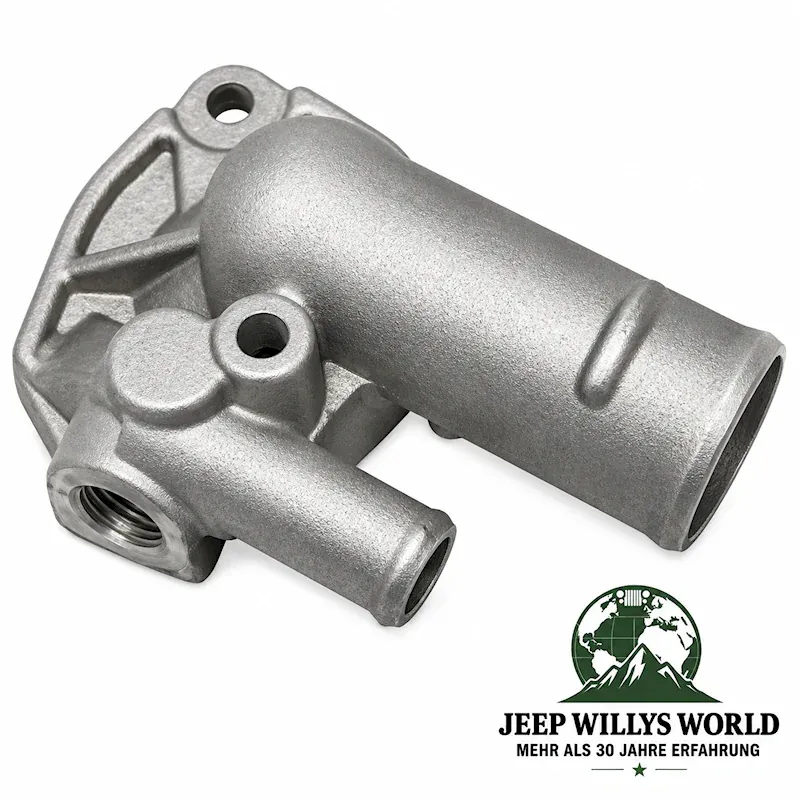 Thermostat Gehäuse Jeep Wrangler + Cherokee + Grand Cherokee 2,5 + 4,0 L 91-06