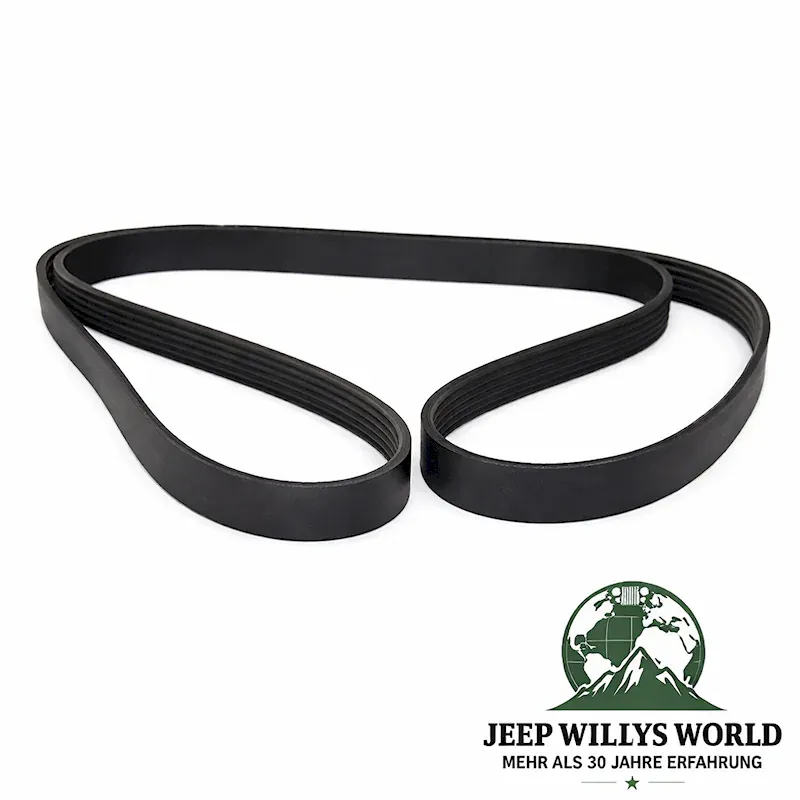 Keilrippenriemen ohne Klima 2,5 L + 4,0 L Jeep Wrangler + Cherokee 91-96