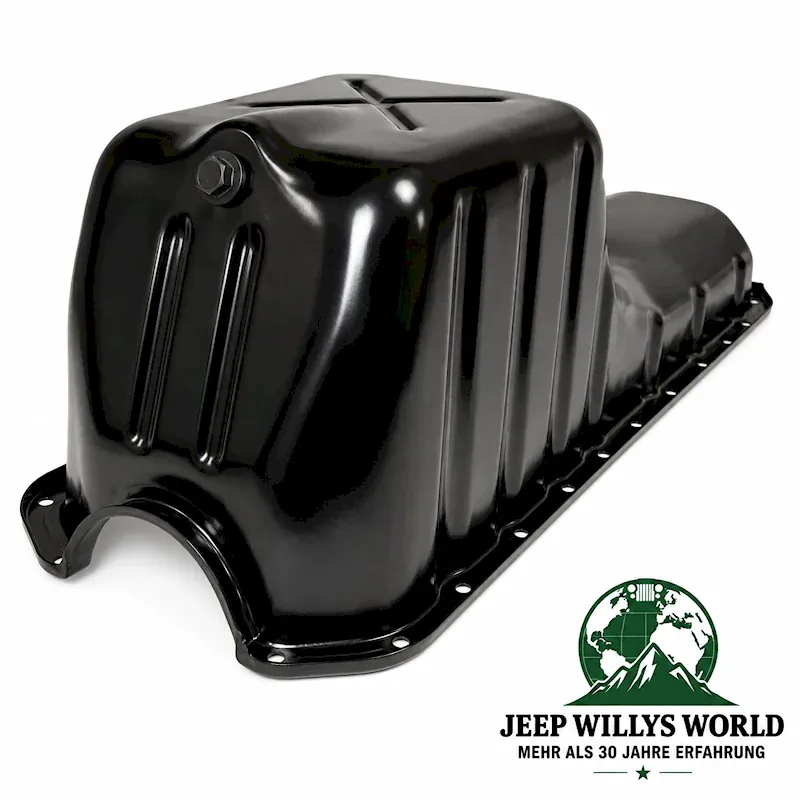 Crown Engine Oil Pan Jeep Wrangler YJ TJ / Cherokee XJ / Comanche MJ / Grand Cherokee ZJ ZG 4.0L + 4.2L Engine (1987-2001)