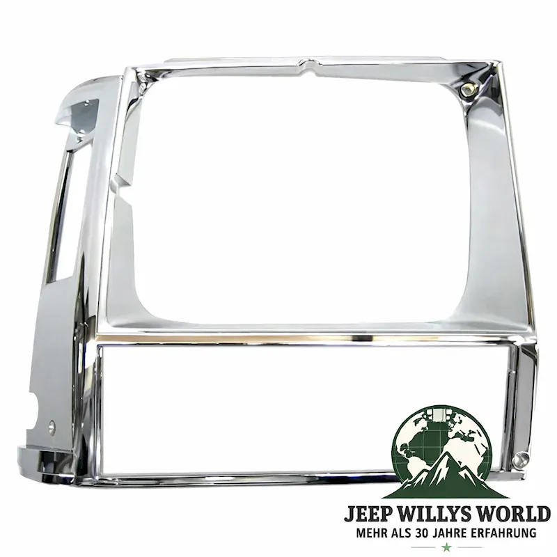 Scheinwerferrahmen Chrom Rechts Jeep Cherokee 84-90