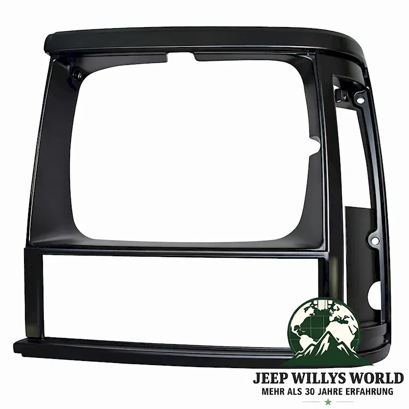 Scheinwerferrahmen Schwarz Kunststoff Links Jeep Cherokee 91-96