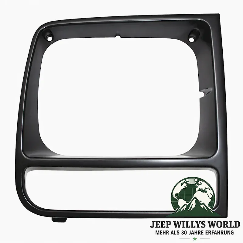 Scheinwerferrahmen Schwarz Kunststoff Links Jeep Cherokee 97-01