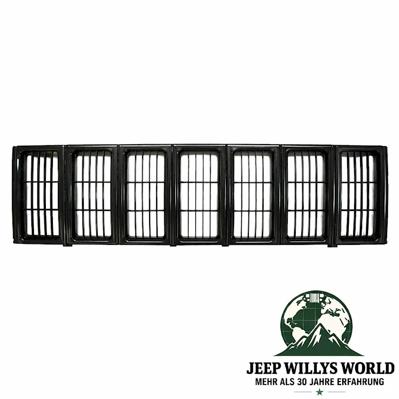 Frontgrill Kühlergrill Blende Schwarz Jeep Cherokee Sport  SE 97-01