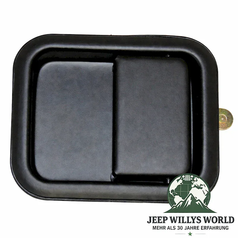 left outside Door Paddle Handle, black. Jeep CJ7 CJ8 / Wrangler YJ TJ (1981-2006)