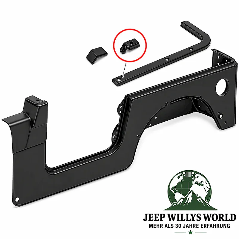 Karosserie Dichtungsecke an der Tür rechts Jeep Wrangler 96-06