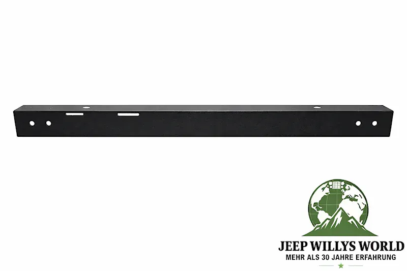 Bumper Front Black Jeep Wrangler 87-95
