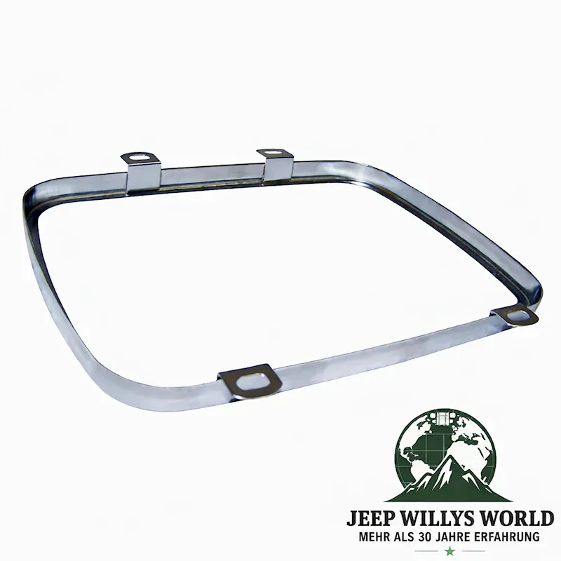 Headlight Retainer Ring, driver or passenger side (left or right). Jeep Wrangler YJ  / Cherokee XJ (1984-1997)