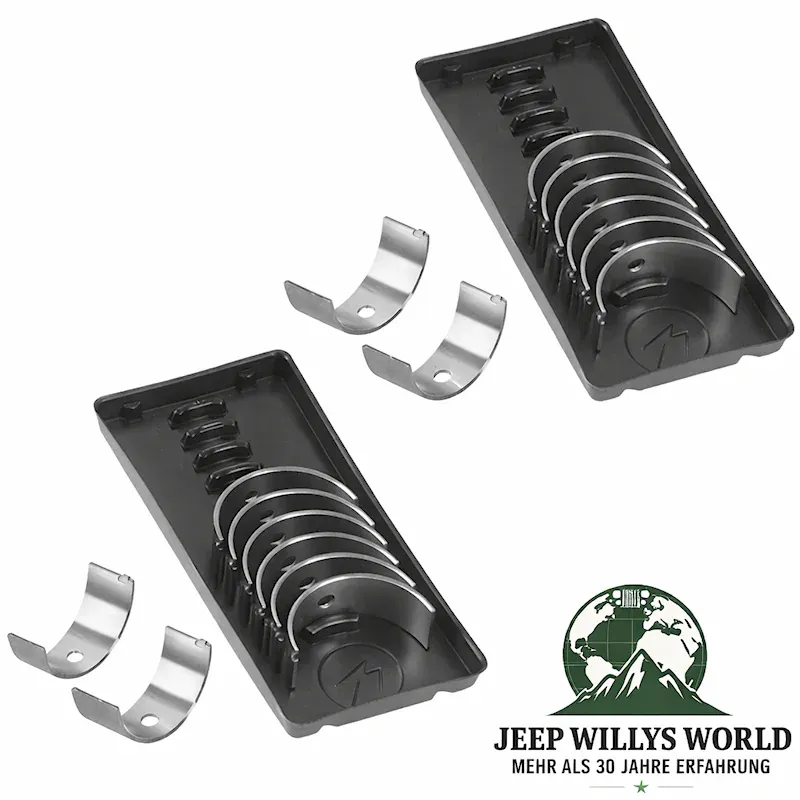 Pleuellager Komplett Set .020" Übermaß Jeep CJ 5,0 + 5,9 L 8 Zyl. 72-86