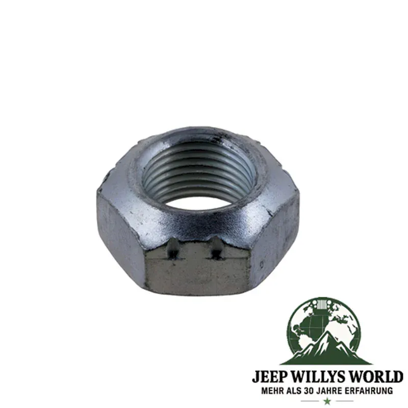 Kardanmutter Dana 18, 20, 300, Quadra-Trac Verteilergetriebe Ausgang vorne oder hinten, Dana 25, 27, 30, 44, 53 Vorder- oder Hinterachse. Jeep CJ, Willys, Wranger, Grand, Cherokee (41-00), Nahansicht.