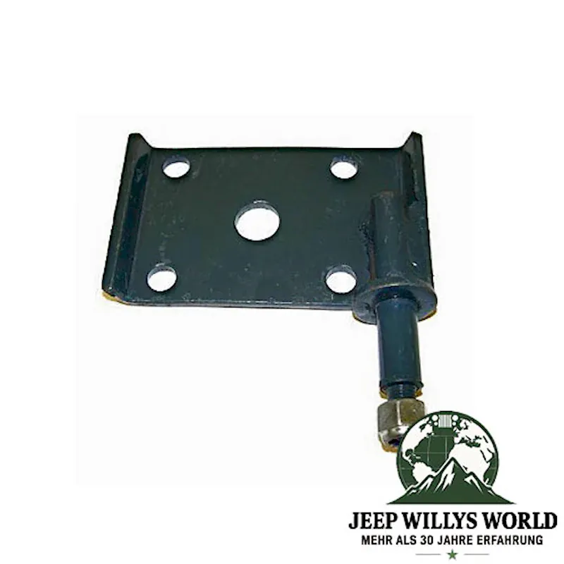 Blattfederhalteplatte hinten links Jeep CJ Willys MB Ford GPW 71-71