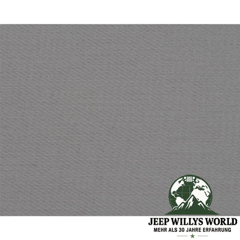 Bestop Charcoal Denim (Grey) Jeep CJ, Wrangler, Ford, Toyota Material Swatch grey with a blue touch to it.