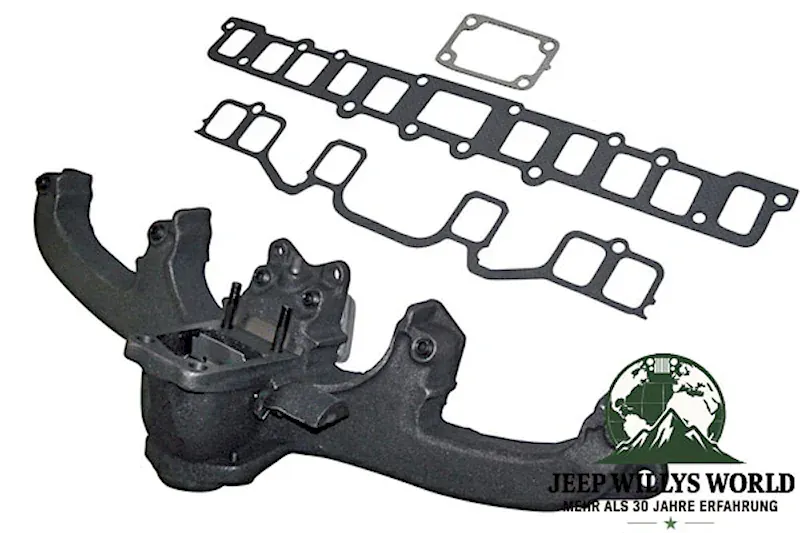 Krümmer Abgaskrümmer Set 3,8 + 4,2 L 6 Zyl Jeep CJ 72-79