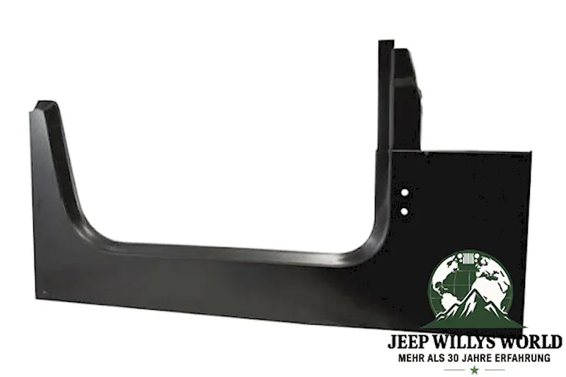 steel front right Body side panel, primed black. Jeep CJ8 (1981-1985)