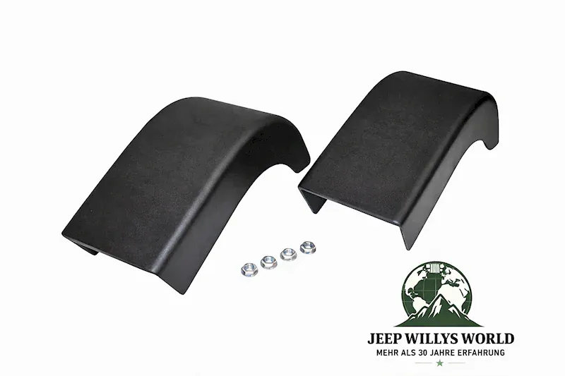 Bumper Front Extension Pair Jeep Wrangler 87-95