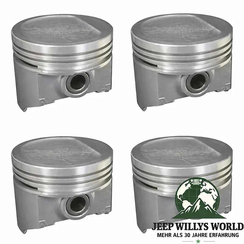 Enginetech Kolben Set Motor Standard Jeep CJ5 CJ7 CJ8 / Wrangler YJ / Cherokee XJ / Comanche MJ 2,5L 4 Zyl. (1983-1995)