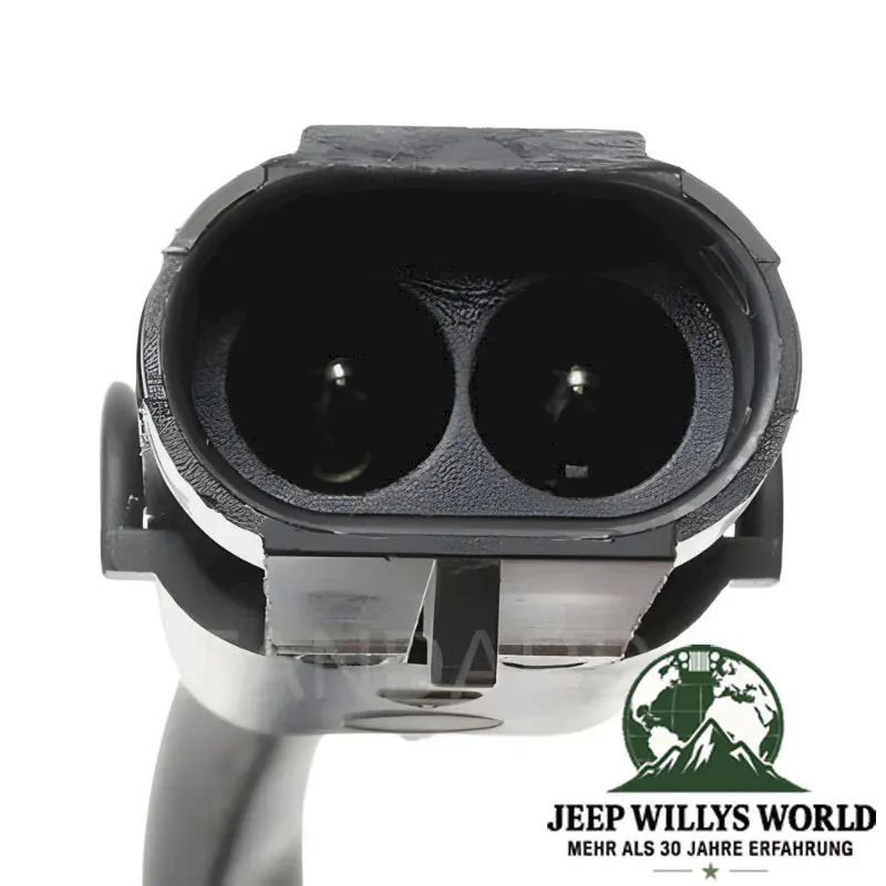 Schalter Rückwärtsgang AX4 AX5 AX15 Schaltgetriebe Jeep XJ / YJ / TJ / ZJ (84-02), Stecker mit Pins sichtbar.