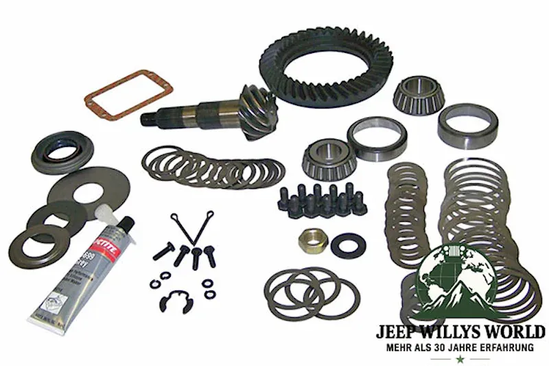 Ring & Pinion Set Differential Front Axle Dana 30 4.10 Jeep Wrangler + Cherokee  84-99