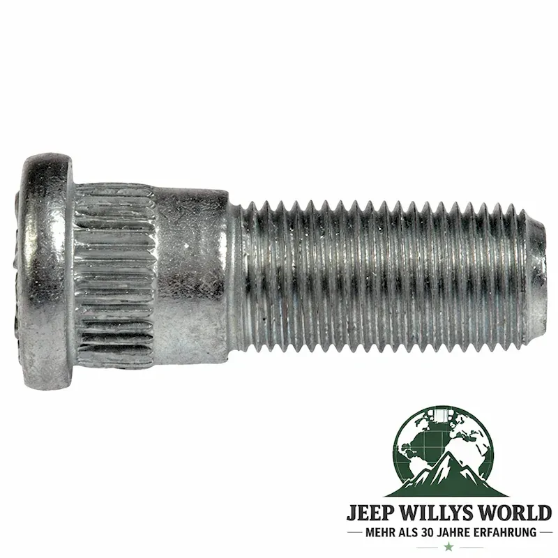 Radbolzen Hinterachse mit Trommelbremse Jeep Wrangler + Cherokee + Grand Cherokee 84-02