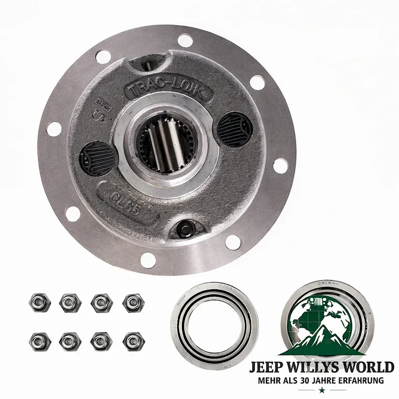 Differentialkorb Set Dana 35 Ratio 3.55 bis 4.88 Trac-Lok Jeep Wrangler + Cherokee + Grand Cherokee 90-00