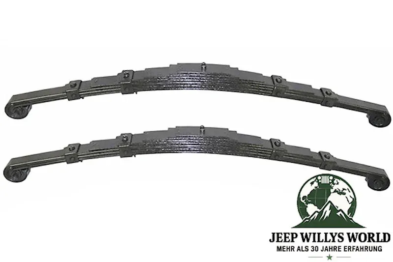 Blattfeder Blattfederpaket Paar vorne 8-Lagen Jeep CJ Willys Ford GPW 41-64