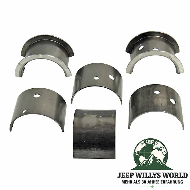 Kurbelwellenlager Hauptlager Übermass 0,010" 4-134 L + F Head Jeep CJ Willys Ford GPW 41-71
