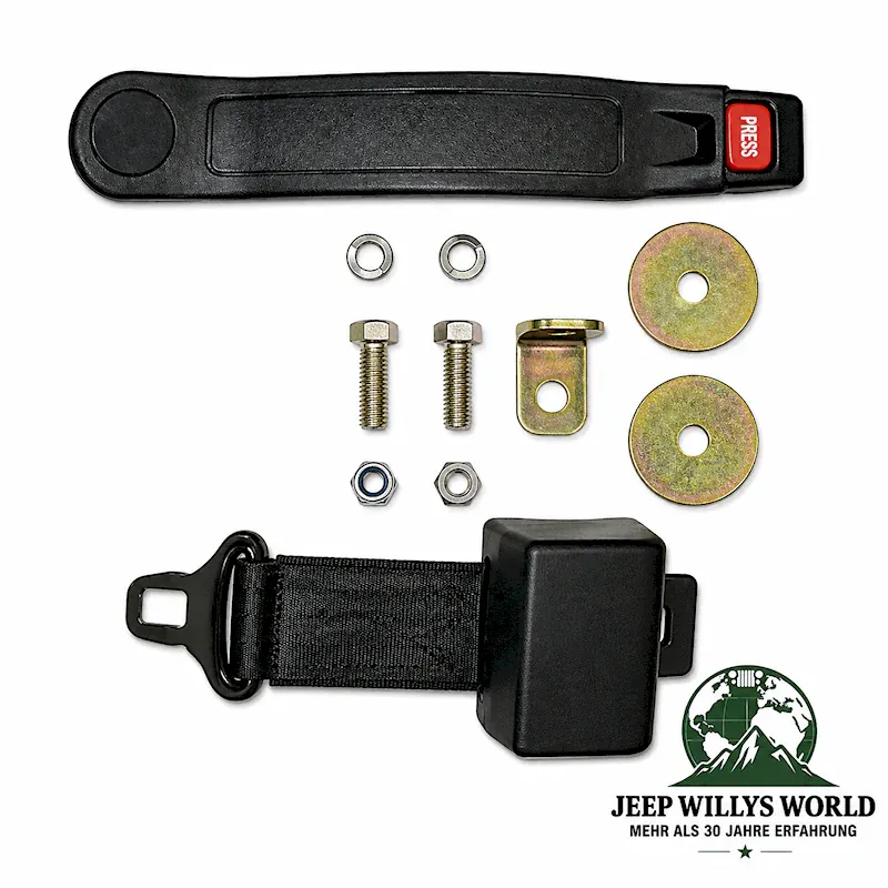Sicherheitsgurt Beckengurt Automatik Jeep Willys + CJ + Wrangler 41-95