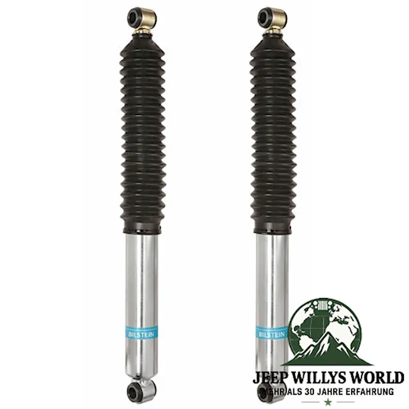 Stoßdämpfer Gasdruck Paar hinten Bilstein B8 + 50-63mm Jeep CJ 76-86