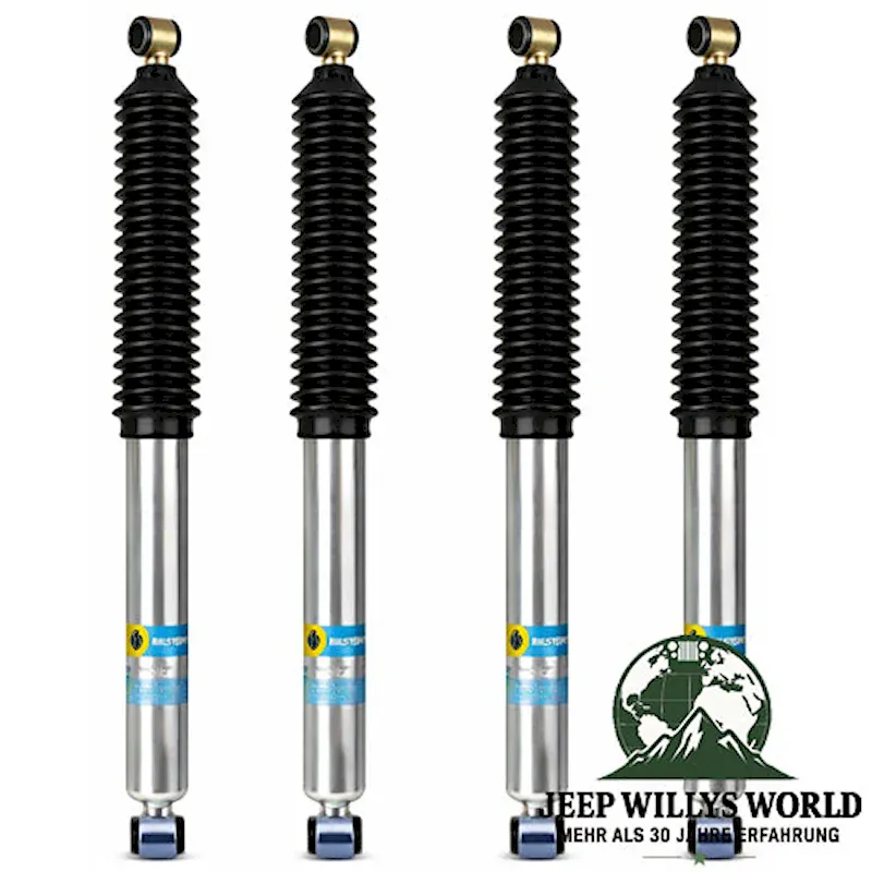Stoßdämpfer Gasdruck Set vorne + hinten Bilstein B8 + 50-63mm Jeep CJ 76-86