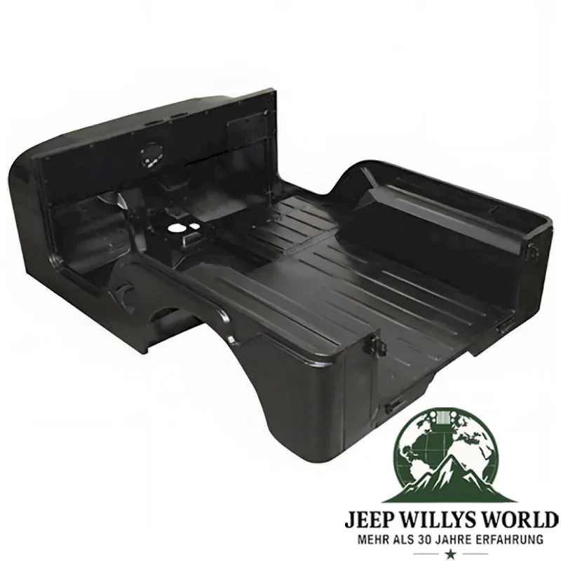 Body Tub with Jeep logo/decal embossed on the side. Jeep CJ5 (1955-1971).