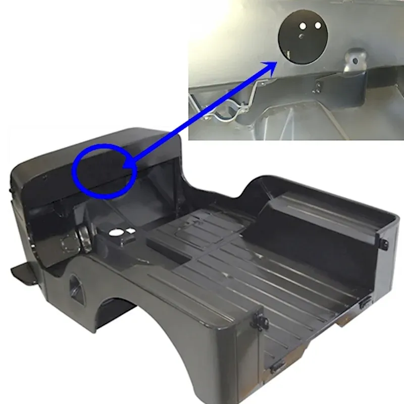 Body Tub Jeep CJ3B 57-64
