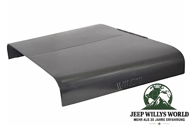 Motorhaube mit Willys Schriftzug Jeep CJ2A 46-49
