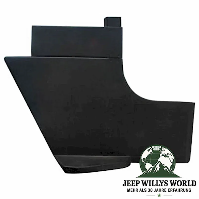 Side panel front left lower with step Jeep CJ3B 53-64