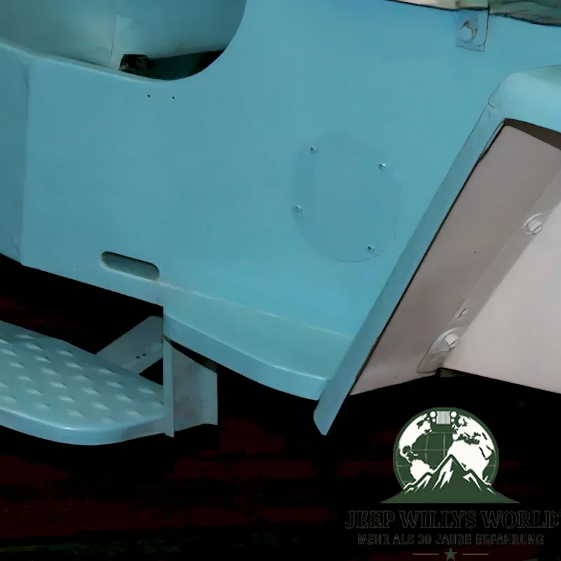 Einstiegstritt Seitenteil vorne rechts unten Jeep Willys CJ Ford GPW 41-64