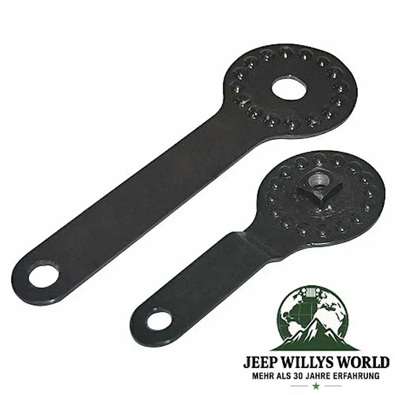 Scheibenrahmen Versteller Ausstellarm rechts Jeep CJ2A 46-49