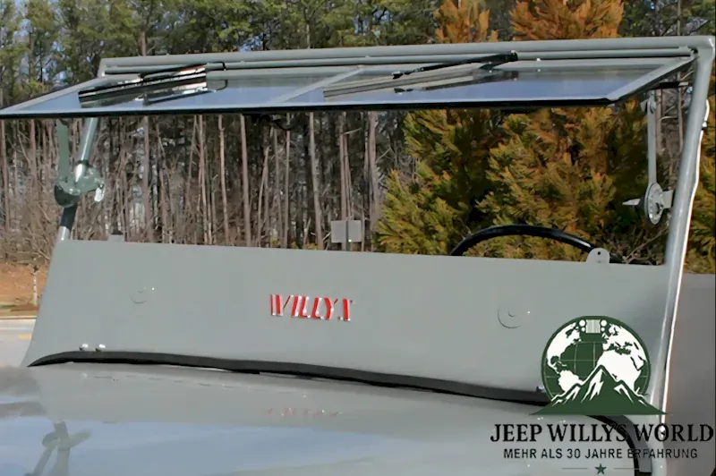 Scheibenrahmen innen Jeep CJ2A 46-49