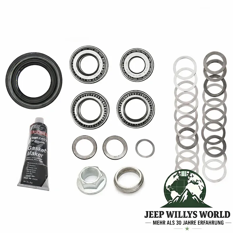Differential Master Overhaul Kit Rear Axle Dana 35 Jeep Wrangler + Cherokee + Grand Cherokee 84-06