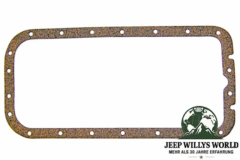 Ölwannendichtung Kork Jeep CJ Willys Ford GPW 4-134cui 41-71