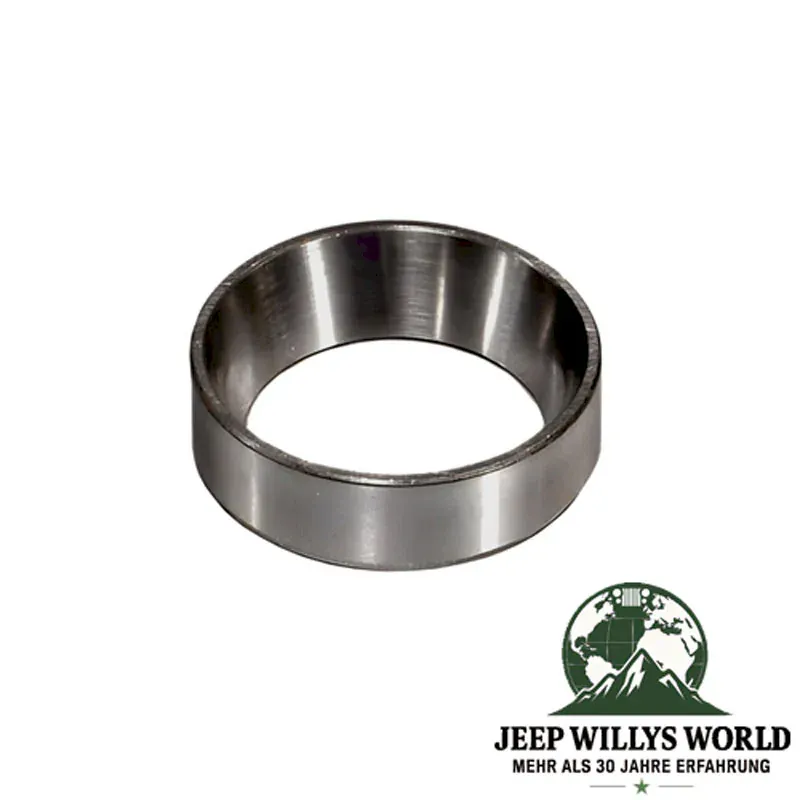 Lager Schale Dana 300 Verteilergetriebe Ausgang vorne, Dana 30 Vorderachse, Dana 35 & Chrysler 8.25 Hinterachse. Jeep CJ5 CJ7 CJ8 / Wrangler YJ TJ / Cherokee XJ / Grand Cherokee ZJ ZG WJ WG WK (1966-2012), von oben seitlich.